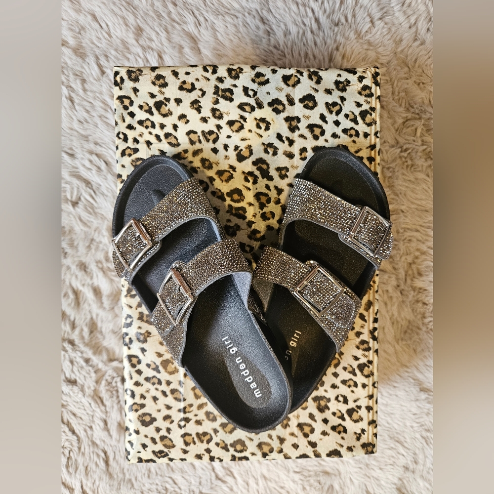 Madden Girl Women's Teddy Slide Sandal